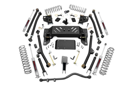 Rough Country 4 Inch Lift Kit - Long Arm - Jeep Grand Cherokee ZJ 4WD (1993-1998) | DHTP 90222