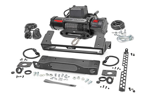 Rough Country High Winch Mount - All Models - 9500S - Ford Bronco 4WD (2021-2023) | DHTP 51094