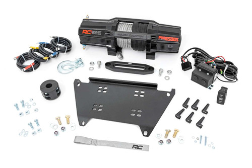 Rough Country Winch Mount - RS6500S - Polaris Ranger 1000/Ranger XP 1000 | DHTP 92066