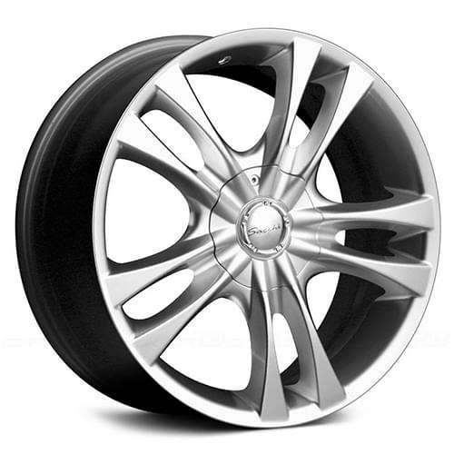 Sacchi S2 220 Silver Wheels Rims 15x7 4x108 5x108  40mm | EC 220-5720S