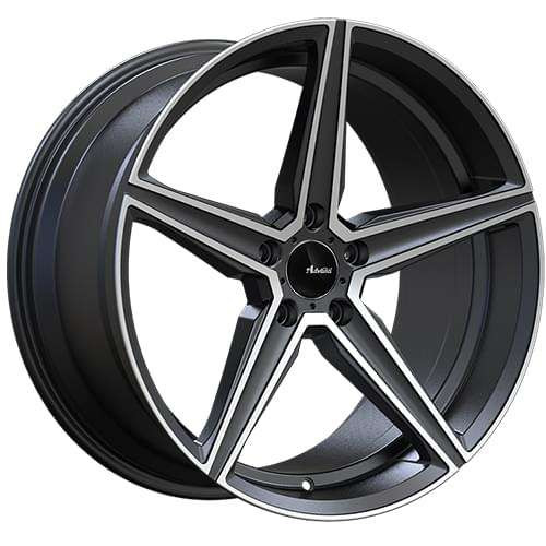 Advanti Racing Cammino 87 Matte Gunmetal Wheels Rims 18x8 5x114.3  45mm | EC 87MG-CO8851445G