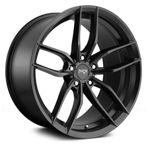 Niche Vosso M203 Matte Black Wheels Rims 22x10.5 5x120  40mm | EC M203220511+40