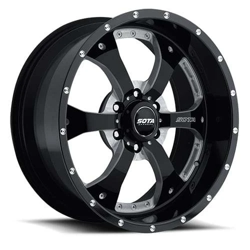 Sota Offroad Novakane 6 Lug 561Dm Death Metal Wheels Rims 18x9 6x139.7  0mm | EC 561DM-18965+00