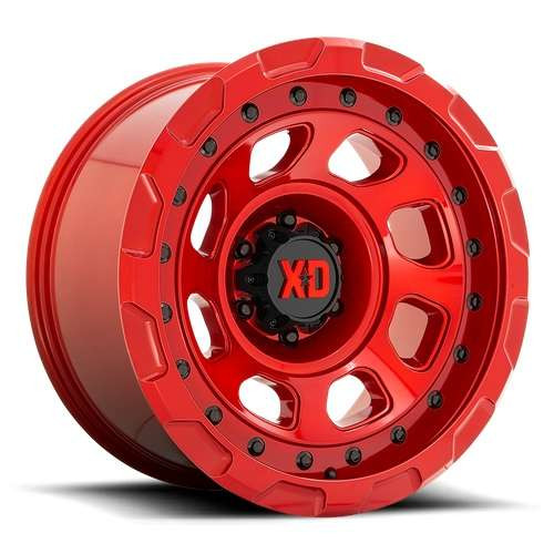 Xd Xd861 Storm Candy Red Wheels Rims 20x10 5x127  -18mm | EC XD86121050918N