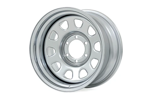Rough Country Steel Wheels Rims 17x9 5x127 Chrome -12mm | RC51-7873C