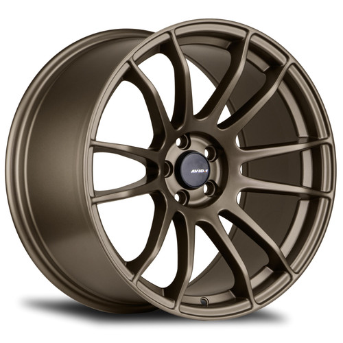Avid.1 Av-20 Wheels Rims 17x8 5x114.3 Matte Bronze 35mm | AV2017805H35BZ