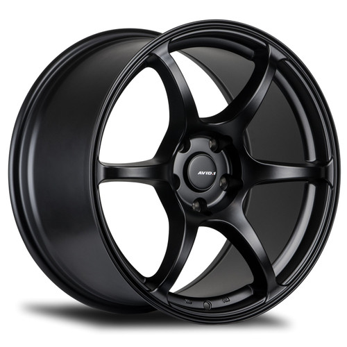 Avid.1 Av-26 Wheels Rims 17x8 5x114.3 Matte Black 35mm | AV2617805H35BK