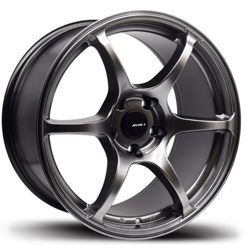 Avid.1 Av-26 Wheels Rims 18x9.5 5x114.3 Hyper Black 38mm | AV2618955H38HB