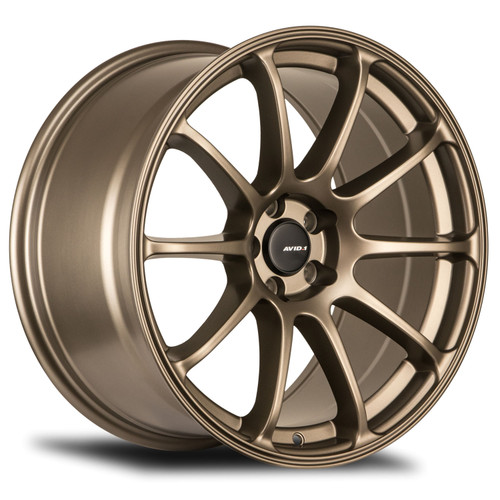 Avid.1 Av-27 Wheels Rims 18x8.5 5x114.3 Matte Bronze 35mm | AV2718855H35BZ
