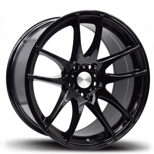 Avid.1 Av-32 Wheels Rims 18x8.5 5x114.3 Gloss Black 35mm | AV3218855H35GBK
