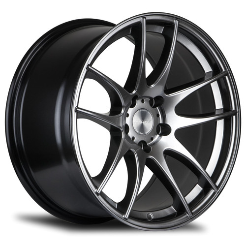 Avid.1 Av-32 Wheels Rims 18x9.5 5x114.3 Hyper Black 35mm | AV3218955H35HB