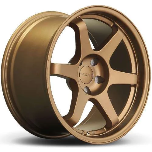 9Six9 Six-1 Wheels Rims 17x8 5x114.3 Matte Bronze 25mm | 9001-1780-25-514-FBZ