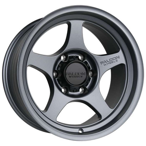 Falcon T2 Wheels Rims 17x9 6x139.7 Matte Gunmetal 0mm | T2-7983-0-MGN