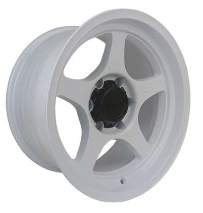 Falcon T2 Wheels Rims 17x9 6x139.7 Gloss White -12mm | T2-7983-12-WHT