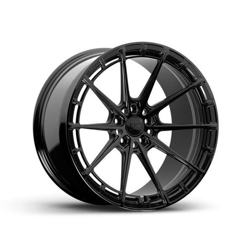 Variant Aure Wheels Rims 20x11 Blank Custom Drilled Gloss Black 0mm | VA-EVO-2011L-AURE-BKG