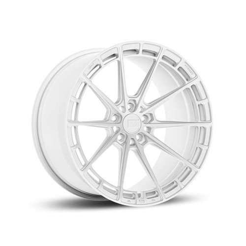 Variant Aure Wheels Rims 20x11 Blank Custom Drilled Gloss White 0mm | VA-EVO-2011L-AURE-WHG
