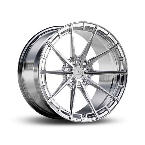 Variant Aure Wheels Rims 21x12 Blank Custom Drilled Chrome Powdercoated 20mm | VA-EVO-2112-AURE-CHP