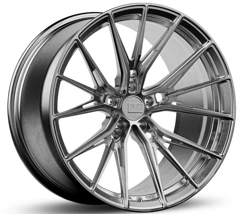 Variant Rian 19x8.5 Raw Titanium 15mm Blank Wheels