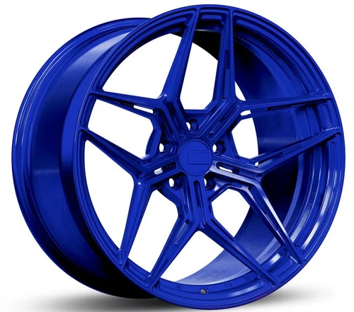 Variant Zeno 19x8.5 Raw Illusion Blue 15mm Blank Wheels
