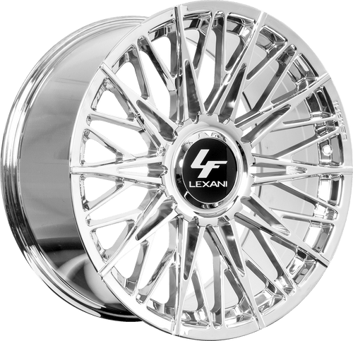 Lexani Newport Wheels Rims 20x10.5 Blank Custom Drilled Chrome 15mm | 709-2005-00-15C