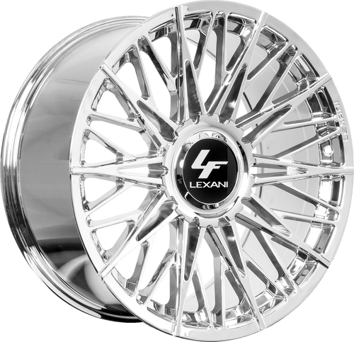 Lexani Newport Wheels Rims 20x9 Blank Custom Drilled Chrome 15mm | 709-2090-00-15C