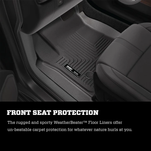 Husky Liners Weatherbeater - Front & 2nd Seat Floor Liners | BBVR 93821