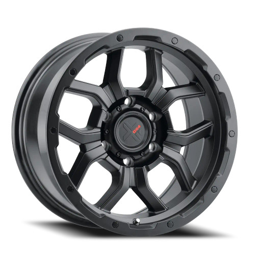 Dx4 Baja Wheels Rims 17x8.5 6x114.3 Flat Black 0mm | X2578545066BF1