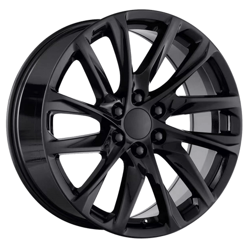 Replica 106 Wheels Rims 22x9 6x139.7 Gloss Black 28mm | 106GB-229060+28