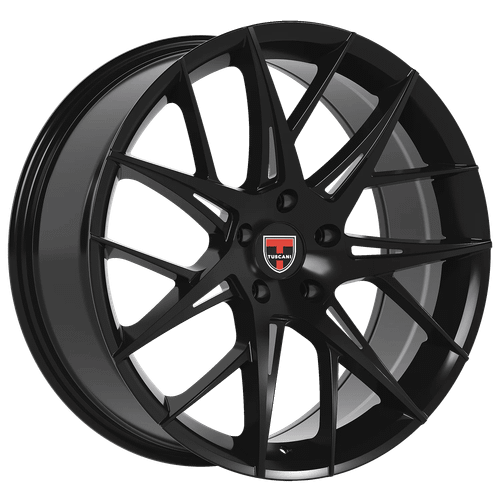 Tuscani 208 Wheels Rims 20x8.5 5x114.3 Gloss Black 35mm | 208GB-28512+35