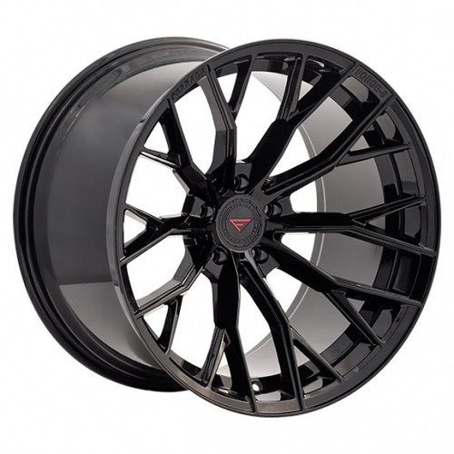 Ferrada FR9 Wheel 20x11 Blank Custom Drilled Obsidian Black 15mm FR92011B-OB15-35 - FREE T-SHIRT INCLUDED!