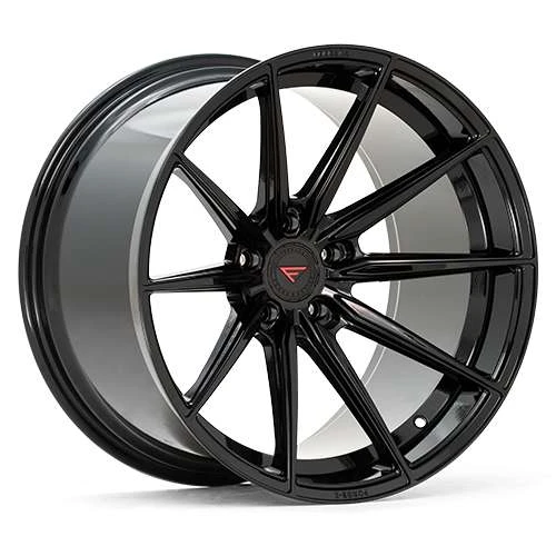 Ferrada FR10 Wheels Rims 20x8.5 5x112 Obsidian Black 35mm | FR1020855112OB35