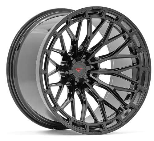 Ferrada FTR12 Wheels Rims 20x10 6x135 Obsidian Black -18mm | FTR1220106135OB-18