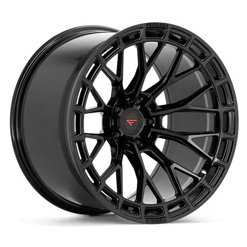 Ferrada FR12 Wheels Rims 20x10 5x120 Obsidian Black 40mm | FR1220105120OB40