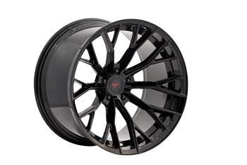 Ferrada FR9 Wheels Rims 22x11 5x120 Obsidian Black 25mm | FR922115120OB25