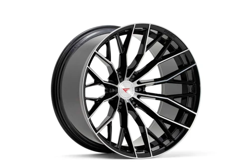 Ferrada FTR9 Wheels Rims 20x9.5 6x139.7 Machined Black 15mm | FTR920956139MA15
