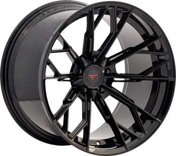 Ferrada FR11 Wheels Rims 20x10 5x120 Obsidian Black 28mm | FR11201055120OB28