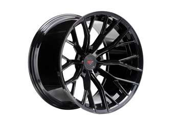 Ferrada FR9 Wheels Rims 20x12 5x120 Obsidian Black 45mm | FR920125120OB45