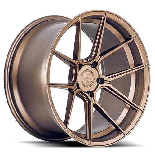 Ferrada FR8 Wheel 20x10 5x112 Matte Bronze 45mm FR820105112BZ45 - FREE T-SHIRT INCLUDED!