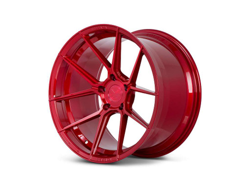 Ferrada FR8 Wheels Rims 20x10 5x112 Brushed Rouge 28mm | FR820105112R28