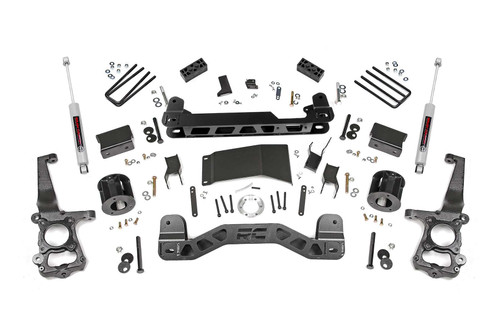Rough Country 4 Inch Lift Kit - Ford F-150 4WD (2015-2020) | DHTP 55530