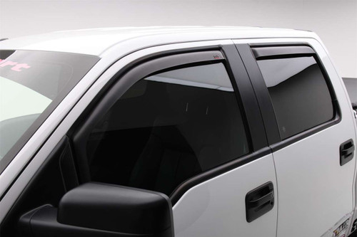 EGR® 573475 SlimLine In-Channel WindowVisors 4pc Black Finish Ford F-350