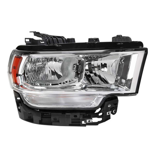 Spec-D Spec-D Dodge Ram 2500 3500 Oe Halogen Headlight Right- Chrome Housing Lens Amber Reflecor | SPE 2LH-RAM1925-R-RS