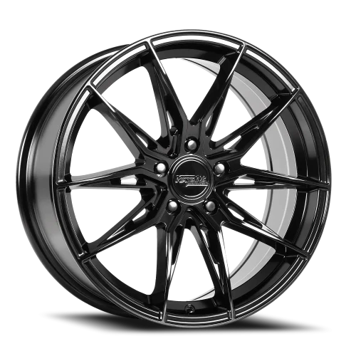 Katana Kr10 Wheels Rims 20x8.5 5x112 Gloss Black 40mm | KR10-208552GB