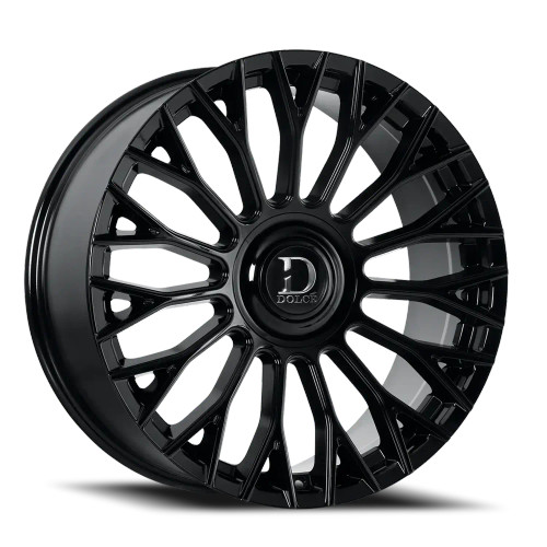 Dolce Luxury Roma Wheels Rims 24x10 5x112 5x120 Gloss Black 35mm | ROMA-241010GB