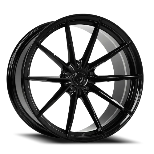 Dolce Performance Veloce Wheels Rims 20x8.5 5x114.3 Gloss Black 38mm | VELOCE-28554GB