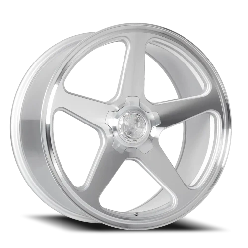Dolce Performance Stella Wheels Rims 20x8.5 5x114.3 Gloss Silver 38mm | STELLA-28554GS