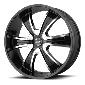 American Racing Ar894 Wheel 18x8 7x150 Gloss Black Machined 35mm AR89488075335