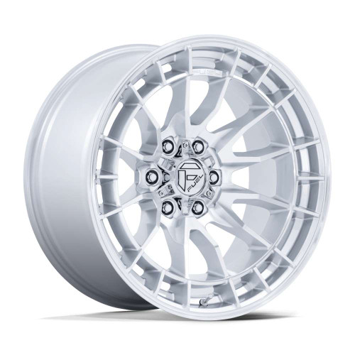 Fuel Fc888 Revolt Wheels Rims 18x9 6x139.7 Hyper Silver W/ Machined Face 20mm | FC888SD18906820