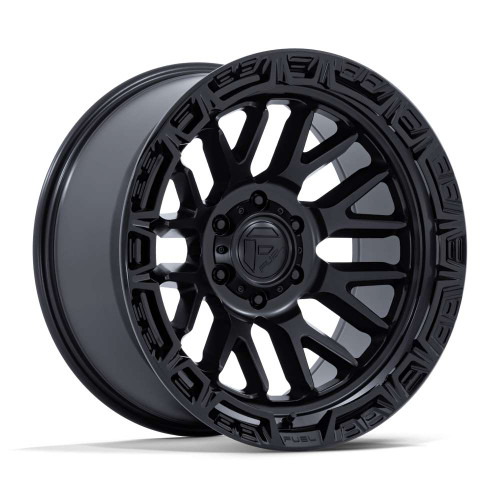 Fuel Fc890 Rail Wheels Rims 17x9 6x139.7 Matte Black W/ Gloss Black Lip -12mm | FC890MB17906812N