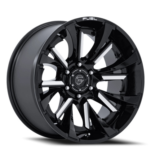Fuel Fc895 Tantrum Wheel 20x10 5x127 Gloss Black Milled -18mm FC895BE20105018N - FREE T-SHIRT INCLUDED!